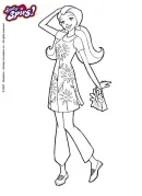 Totally Spies kleurplaat 28